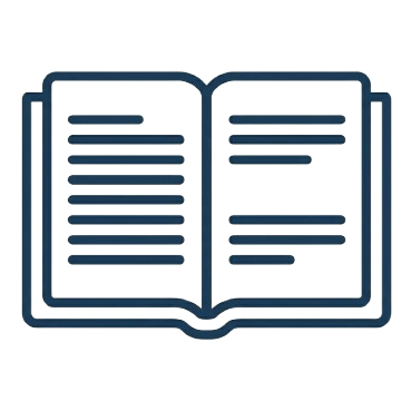 Icono de un libro abierto